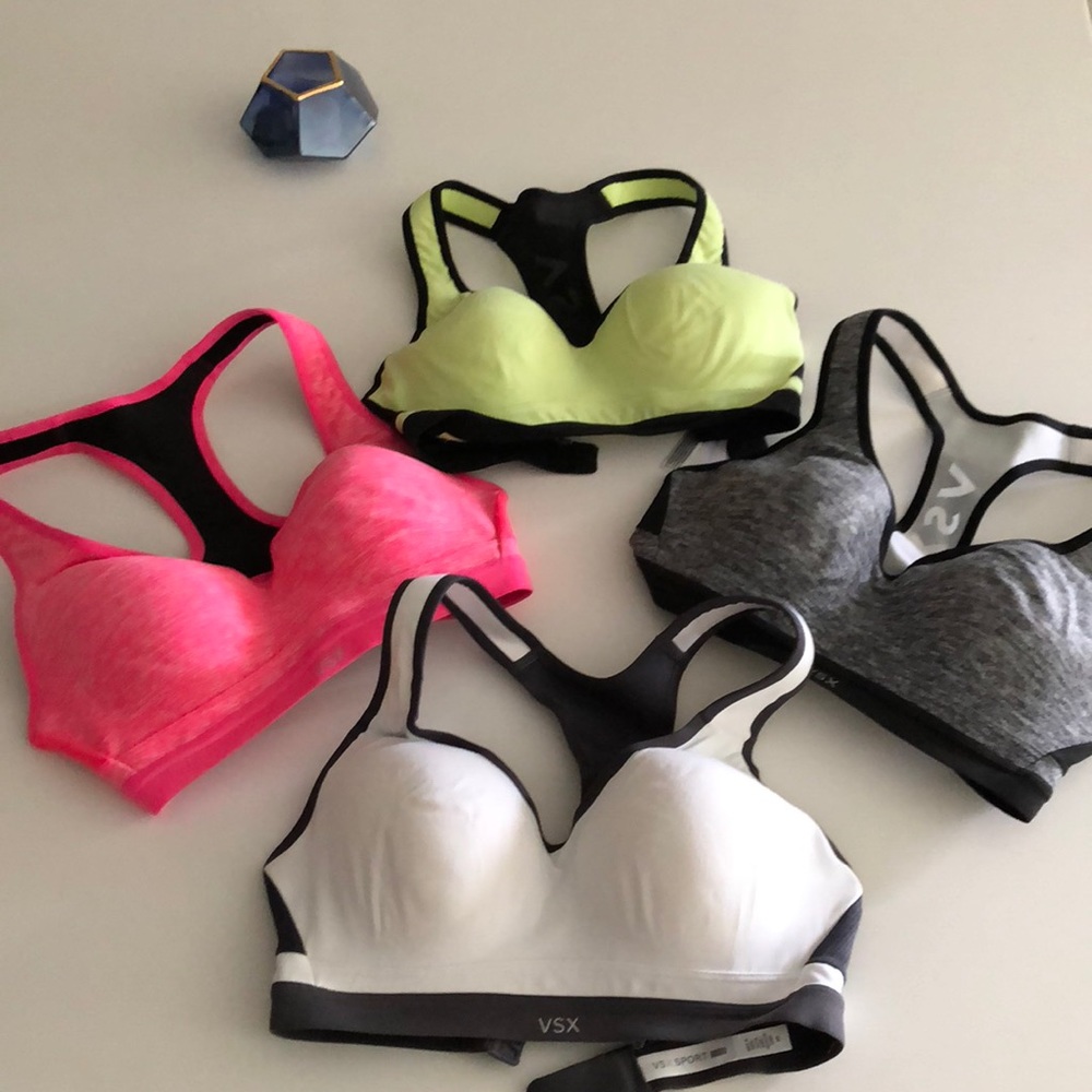 Set of FOUR VSX sports bras
